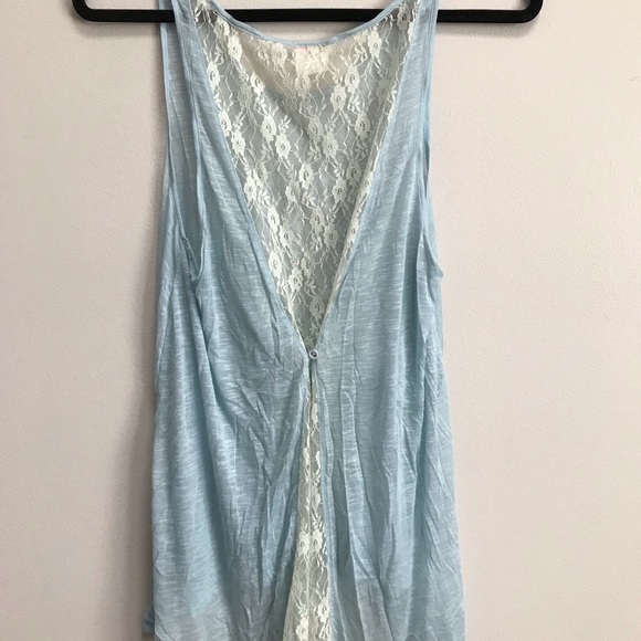 Free People Intimately light blue tank top - Picture 4 of 8